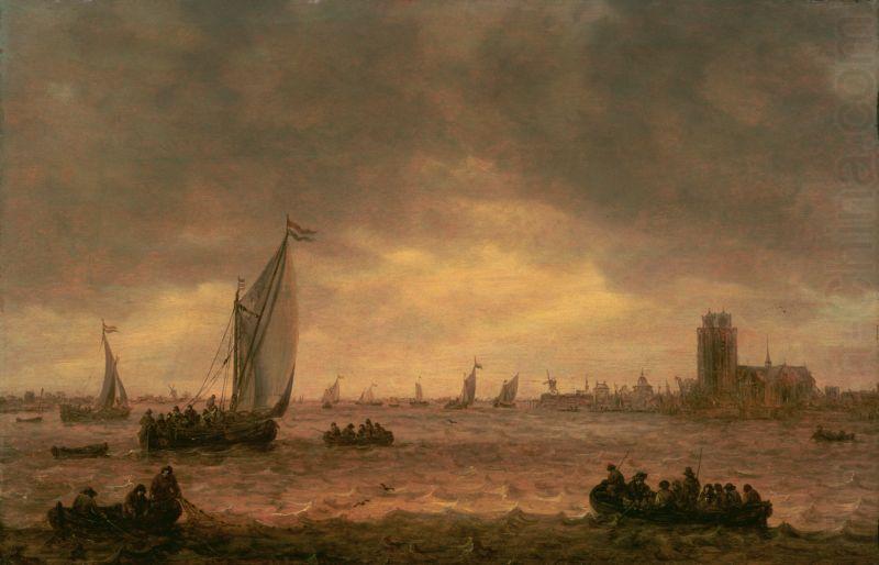 Jan van Goyen Mouth of the Meuse china oil painting image